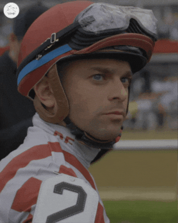 Wink Jockey GIF by World Horse Racing