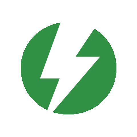 SparkPower giphygifmaker lightning spark sparkpower Sticker