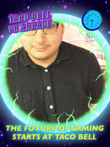 vrarcade GIF by Taco Bell VR Arcade