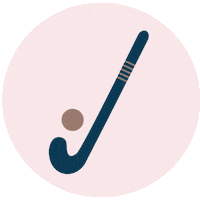 SchrijfSmith hockey schrijfsmith hockeymeisje annemargrietschrijfsmith Sticker