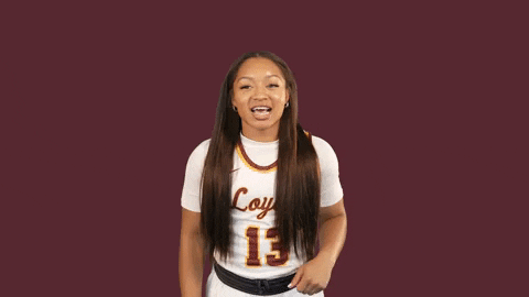 College Hoops Sport GIF by LoyolaRamblers
