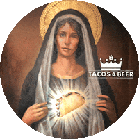 tacosandbeerlv wink tacos taco mary Sticker