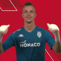 Football Celebration GIF by AS Monaco