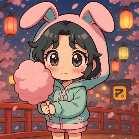 Cotton Candy Hana GIF by Persona