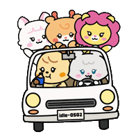 Gidle Minnie Sticker