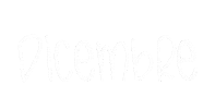 December Months Sticker