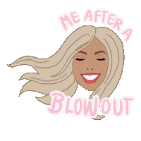 wellapro_anz party hair blonde salon Sticker