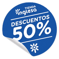 TiendaInglesa off 50 tienda descuentos Sticker