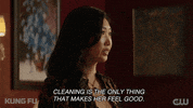 Tv Show Cleaning GIF by CW Kung Fu