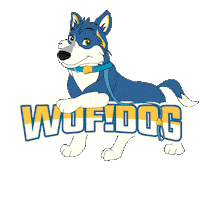 Dog Wof Sticker