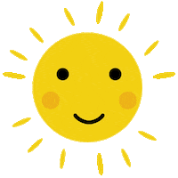 Todutodu happy sun yellow sunshine Sticker