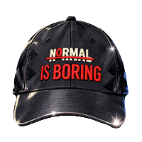 Coffee Normal Is Boring Sticker by Espressolab
