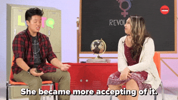 She Became More Accepting