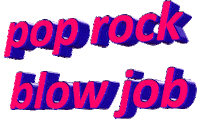 pink rock Sticker by AnimatedText