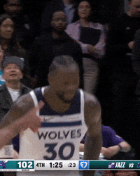Nba Smiling GIF by Minnesota Timberwolves