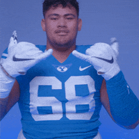 Byu Football Sport GIF by BYU Cougars