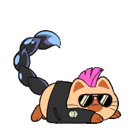 Leo Cancer Sticker by Silly Kitties