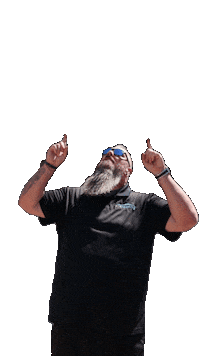 EcoRoofaz eco ecoroofing ericperry beardedroofer Sticker