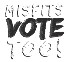 fygmisfits vote election democracy misfits Sticker