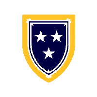 Blue And Gold Sticker by Murray State University
