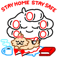 Animation Stay Home Sticker by Holler Studios