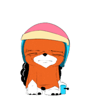 Animation Ginger Sticker by KlompKids