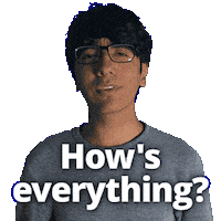 Doing How Are You Sticker