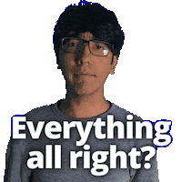 Feeling All Right Sticker