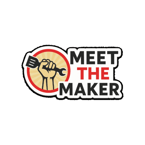 TheFoodFactory giphygifmaker meet the maker meet maker food factory maker Sticker