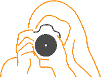 analauramuy photo flash photographer analauramuy Sticker