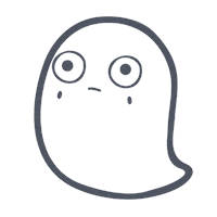 Halloween Ghost Sticker