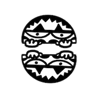 Illustration Moon Sticker