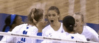 High Five Volleyball GIF by NCAA Championships