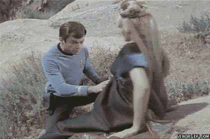 star trek slapping GIF by Cheezburger