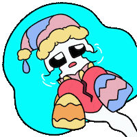 Sad Broken Heart Sticker by Christophers Genie