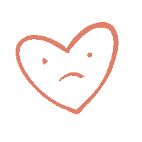 Broken Heart Love Sticker