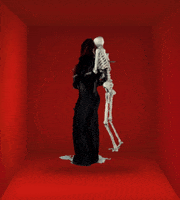 Skull Hug GIF by Jess