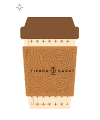 coffee garat Sticker by La Hoja de arena