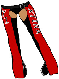 Christina Aguilera Pants Sticker by 1900BADDEST