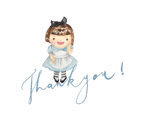 Alice In Wonderland Girl Sticker