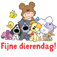 Happy Birthday Sticker by Woezel & Pip