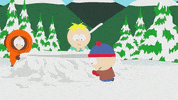stan marsh snow GIF by South Park 