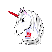 Tag Der Arbeit Unicorn Sticker by IG Metall