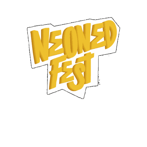 NEODIF giphygifmaker festival biere neonedfest Sticker