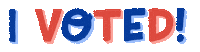 Vote Voting Sticker by Steph Stilwell