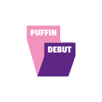 PuffinBooksUK books reading author debut Sticker