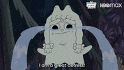 Summer Camp Island Crying GIF by HBO Max