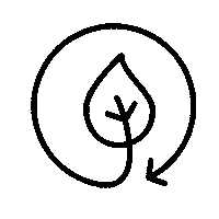 Leaf Earth Day Sticker by MPVormgever