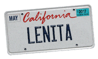 Los Angeles Flower Truck Sticker by Lenita Flower Truck By Grita