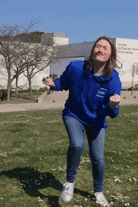 happy girl GIF